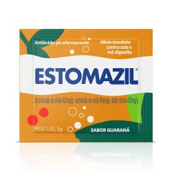 Antiácido Estomazil Pó Efervescente Guaraná Sachês 5g