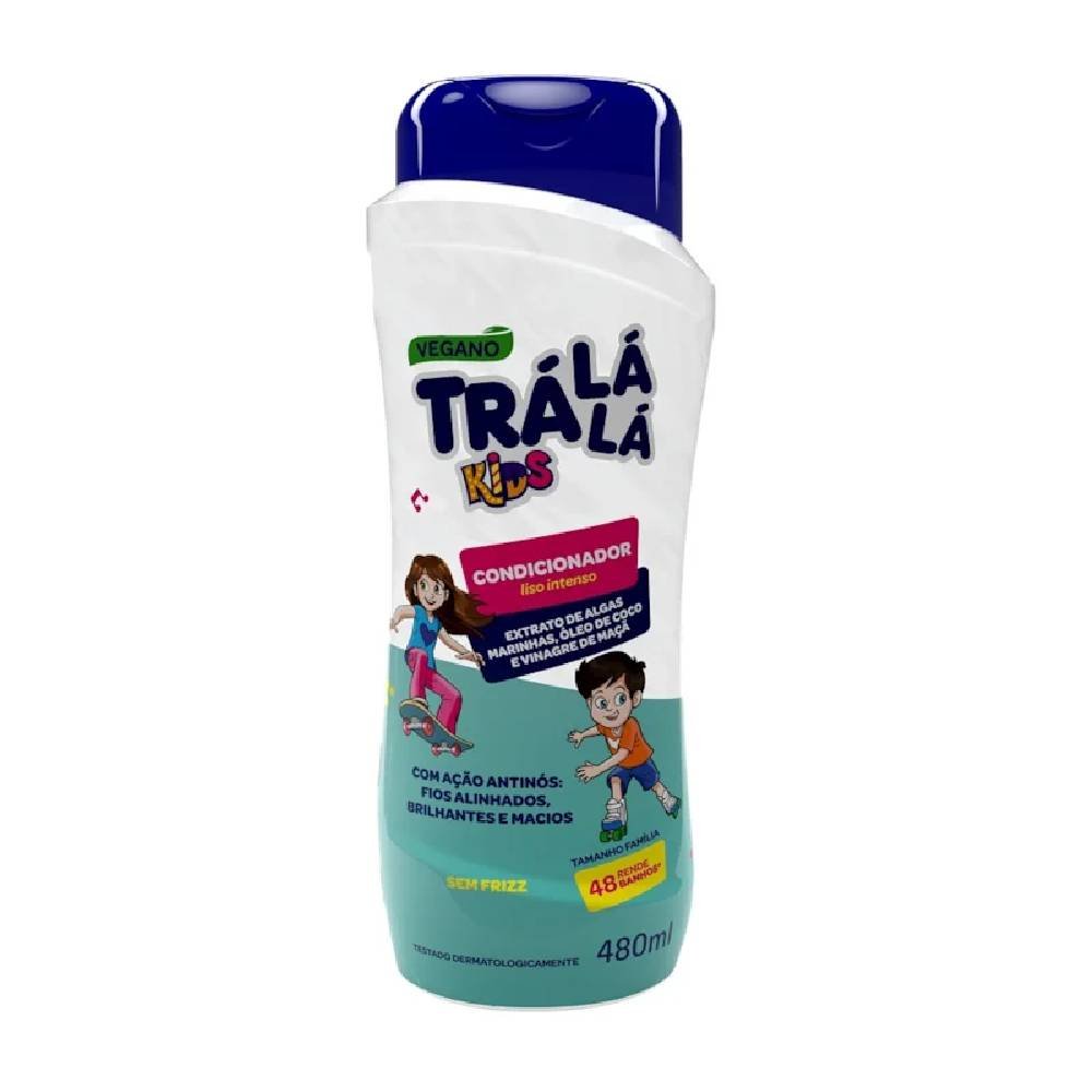 Condicionador Trá Lá Lá Kids Liso Intenso 480ml