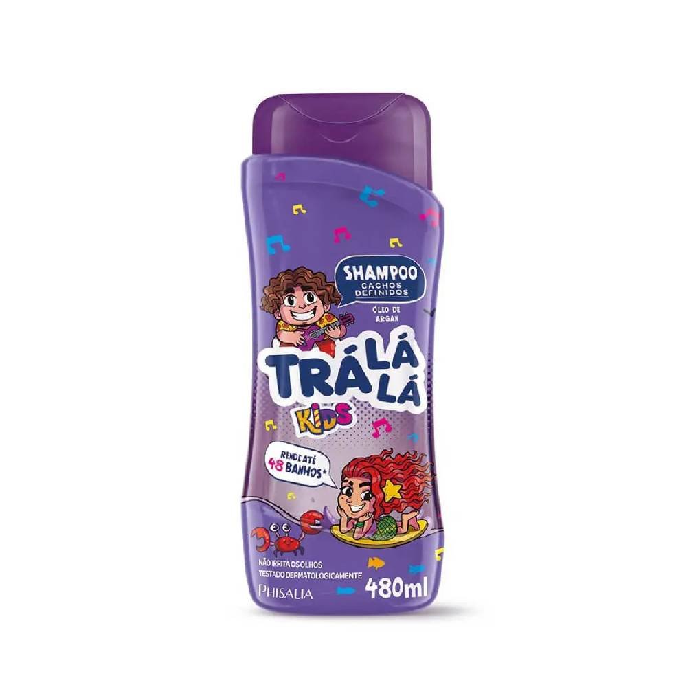 Shampoo Trá Lá Lá Kids Cachos Poderosos 480ml