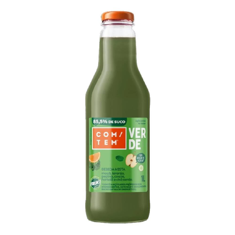 Suco Fruki Com/tem Verde Misto 300ml