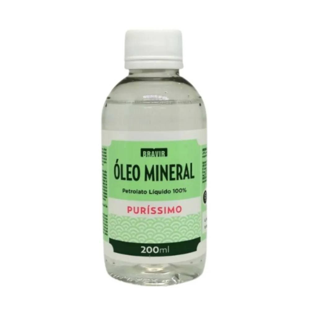 Óleo Mineral Bravir 200ml