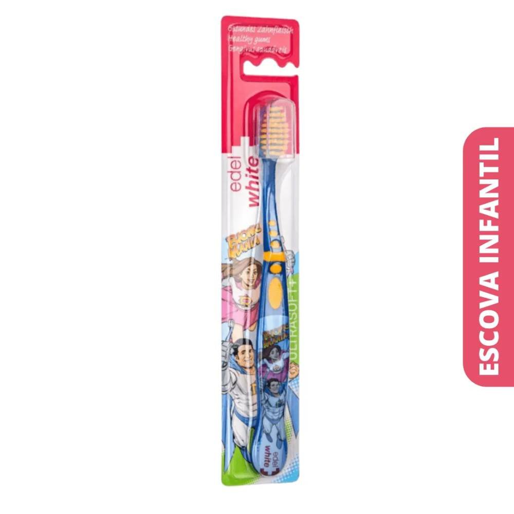 Escova Dental Infantil Edel+white Flosserbrush Kids 1 Unidade