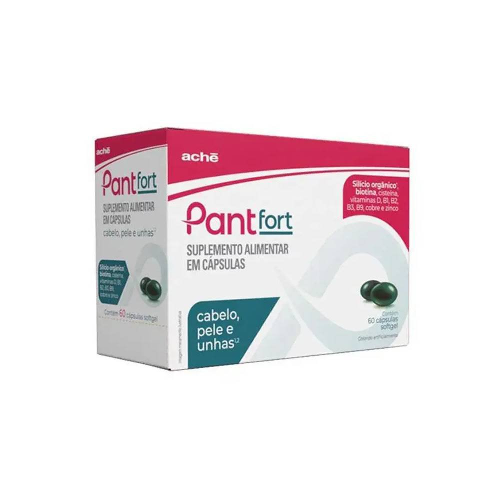 Suplemento Alimentar Pant Fort 60 Cápsulas