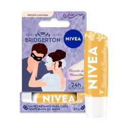 Hidratante Labial Nivea Bridgerton Biscoito De Baunilha 4,8g