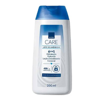LOÇÃO HIDRATANTE CORPORAL AVON CARE LEITE DE AMÊNDOAS 200ML