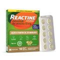 ANTIALÉRGICO REACTINE 10MG 10 CÁPSULAS