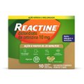 ANTIALÉRGICO REACTINE 10MG 10 CÁPSULAS
