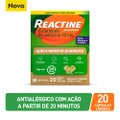 REACTINE 10MG 20 CÁPSULAS
