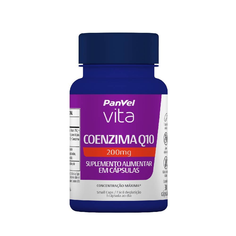 Coenzima Q10 200mg Panvel Vita 30 Cp