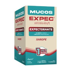 MUCOS EXPEC 40MG/ML XAROPE 120ML LEGRAND