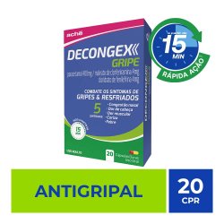 Decongex Gripe 20 Cápsulas