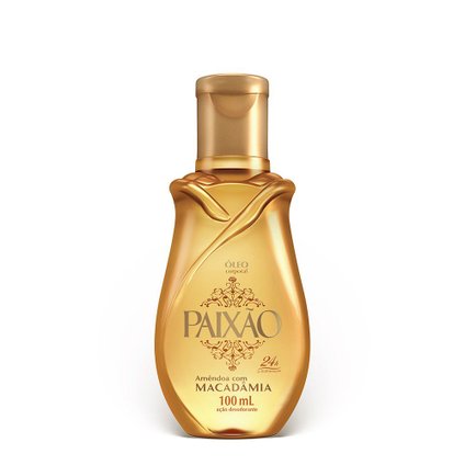 ÓLEO CORPORAL PAIXÃO AMÊNDOAS COM MACADÂMIA 100ML