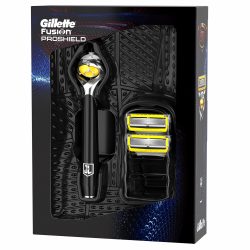 Kit Aparelho Gillette Proshield + 2 Cargas Liga Da Justiça