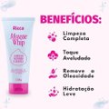 SABONETE ESPUMADO FACIAL RICCA MOUSSE WHIP 120G