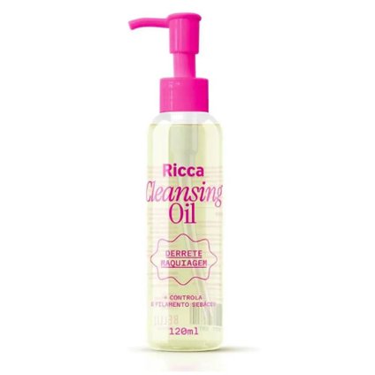 ÓLEO DE LIMPEZA FACIAL RICCA CLEANSING OIL 120ML