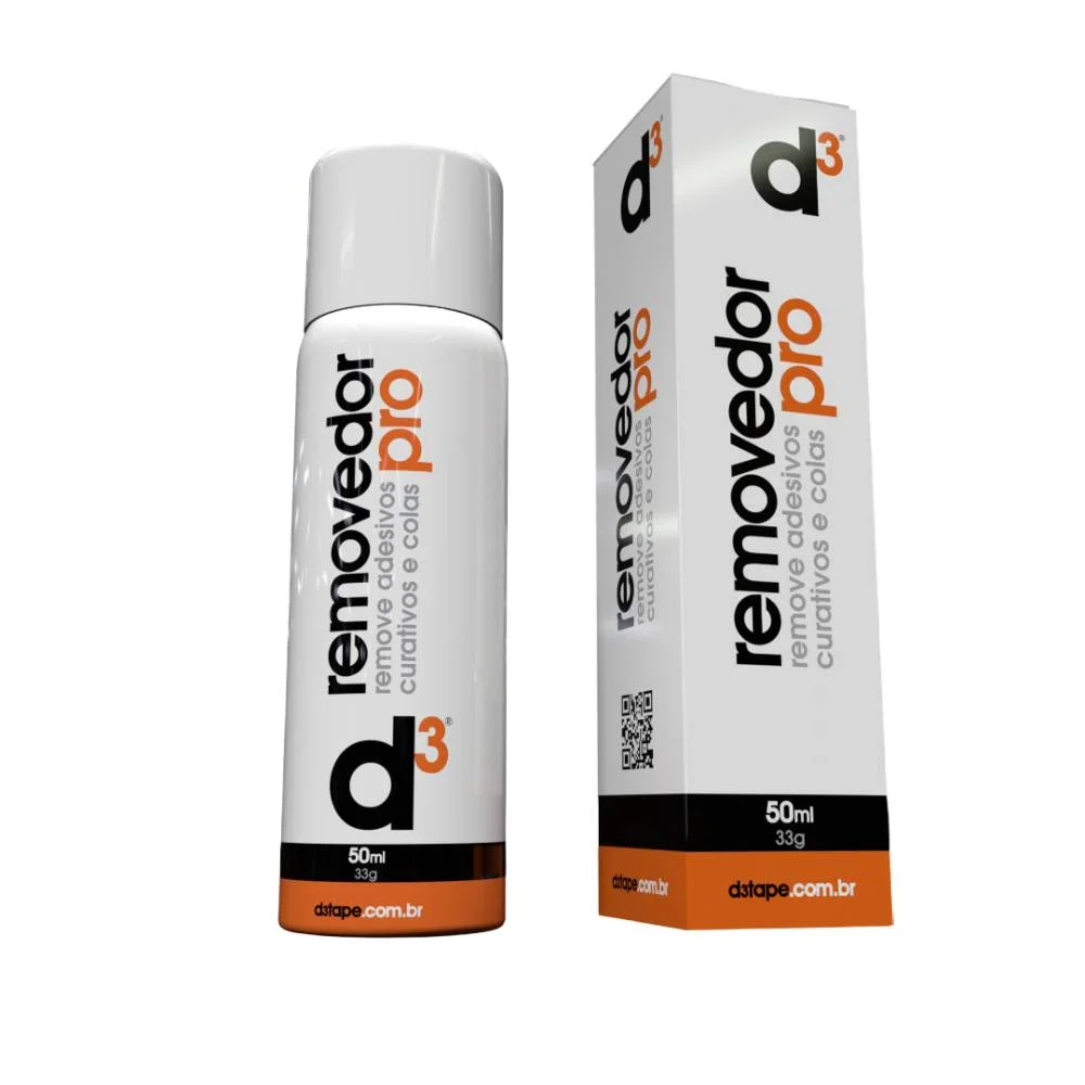 Spray Removedor De Curativos, Adesivos E Tape Pró D3 Tape 50ml