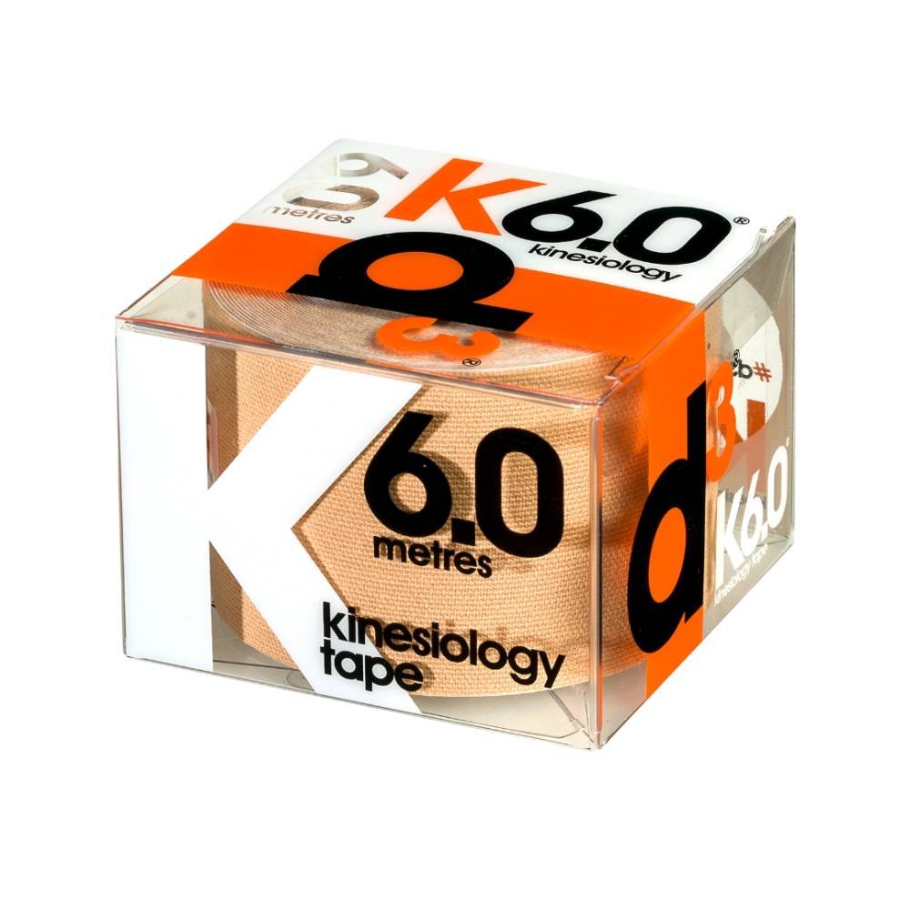 Bandagem Adesiva Elástica Kinesio Bege 6 Metros