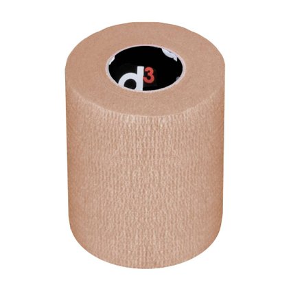 BANDAGEM ELASTICA D3 TAPE 7,5CM POR 5 METROS BEGE