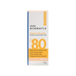 Protetor Solar Fps80 Panvel Dermativ 13g Cor05
