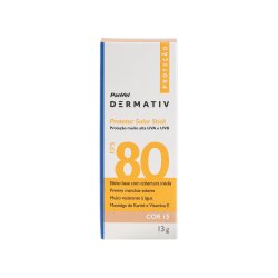 Protetor Solar Fps80 Panvel Dermativ Cor15 13g