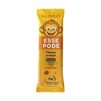 BARRA DE FRUTAS MIMO TÂMARA E MAÇA 30G