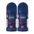 KIT DESODORANTE NIVEA ROLL DRY MASCULINO 50% DESCONTO 2º