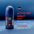 KIT DESODORANTE NIVEA ROLL DRY MASCULINO 50% DESCONTO 2º