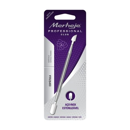ESPÁTULA MERHEJE PARA CUTÍCULAS INOX