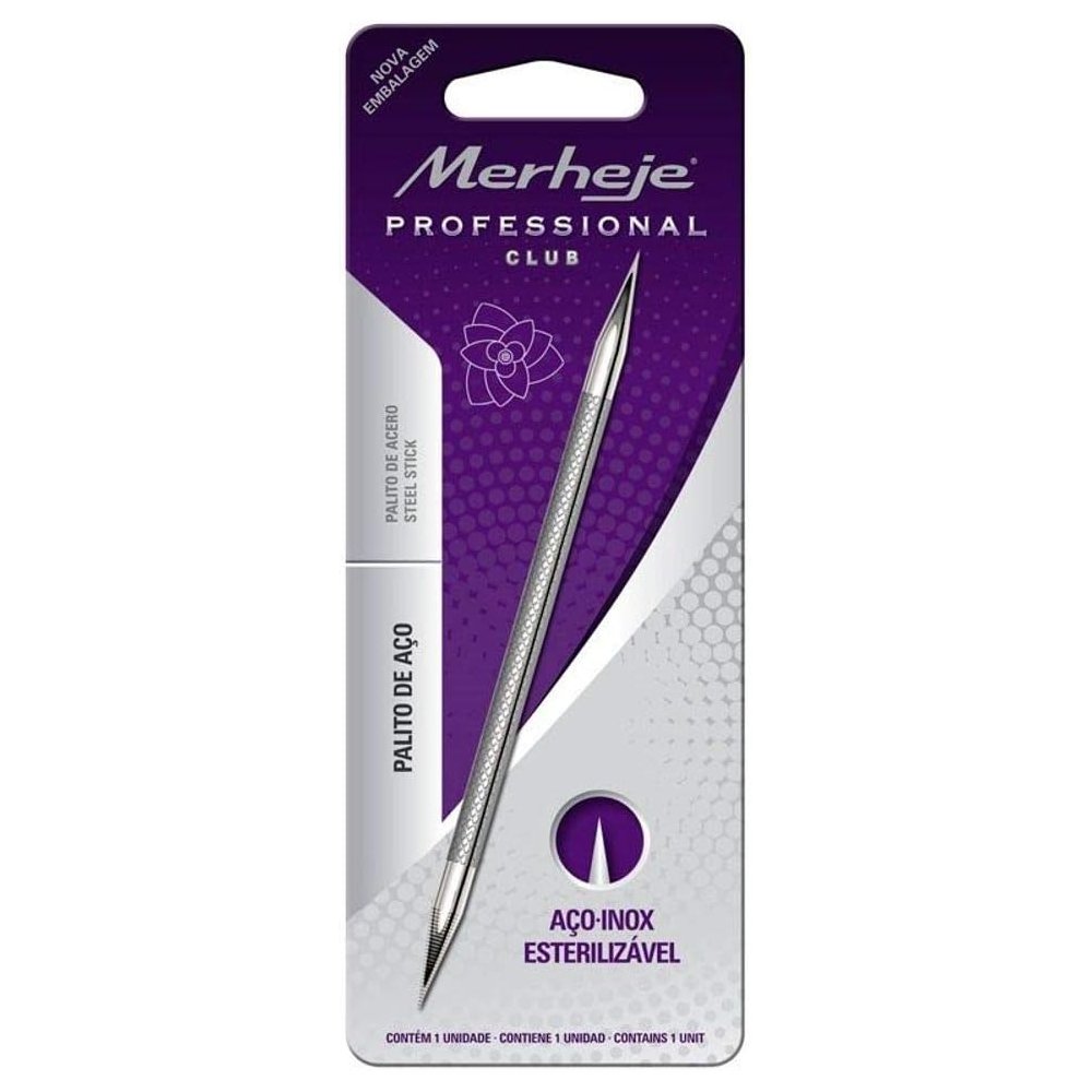 Palito Para Unhas Merheje Inox