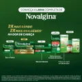 NOVALGINA FLASH PARA DOR DE CABEÇA DIPIRONA 1G + CAFEÍNA 130MG 8 COMPRIMIDOS