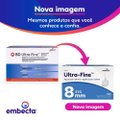 AGULHA PARA CANETA BD ULTRA-FINE 8MM 100 UNIDADES
