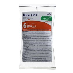 Seringa Para Insulina Ultra-fine 6mm 100ui Bag C/ 10 Und