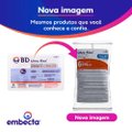 SERINGA PARA INSULINA ULTRA-FINE 6MM 50UI BAG C/ 10 UND