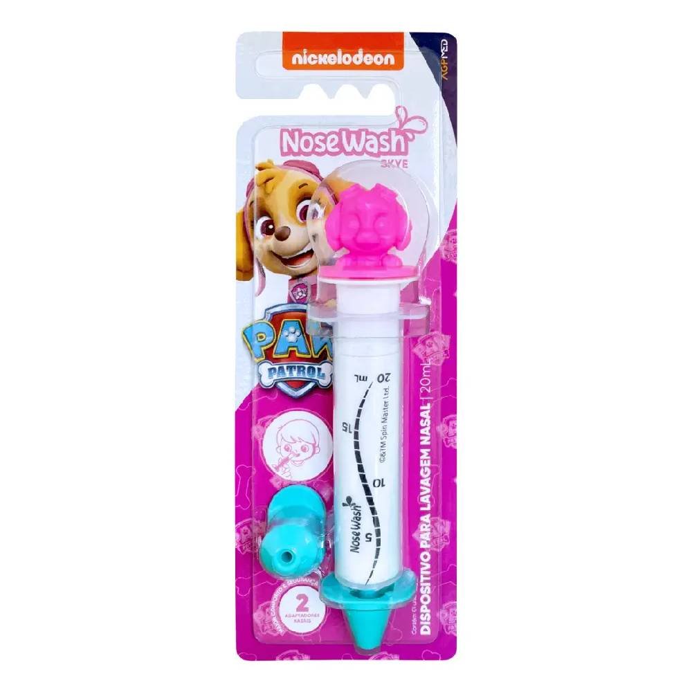 Seringa Para Lavagem Nasal Nosewash Patrulha Canina Skye 20ml