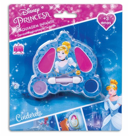 ESTOJO MAQUIAGEM PRINCESAS CINDERELA