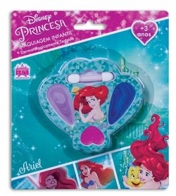 Estojo Maquiagem Princesas Ariel