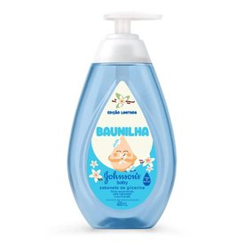 SABONETE LIQUIDO JOHNSONS BABY GLICERINA BAUNILHA 400ML