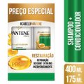KIT PANTENE RESTAURAÇÃO PROFUNDA SHAMPOO 400ML + CONDICIONADOR 175ML