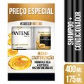 KIT PANTENE HIDROCAUTERIZAÇÃO SHAMPOO 400ML + CONDICIONADOR 175ML