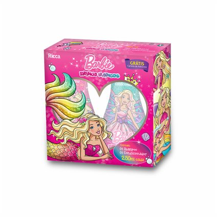 KIT BARBIE REINOS MÁGICOS SHAMPOO + CONDICIONADOR 250ML