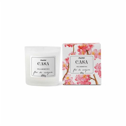 VELA AROMATIZADA FLOR DE CEREJEIRA PANVEL CASA 180G