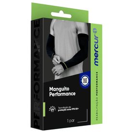 MANGUITO MERCUR PERFORMANCE PRETA G