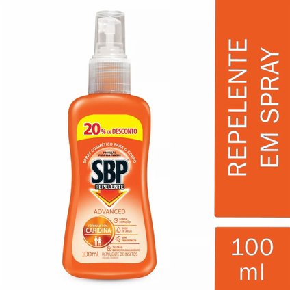 Repelente Spray Sbp Advanced Family Com Icaridina 100 Ml