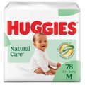 FRALDA HUGGIES NATURAL CARE M 78 UNIDADES