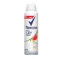 DESODORANTE ANTITRANSPIRANTE AEROSOL FEMININO REXONA POMELO E VERBENA 72 HORAS 150ML