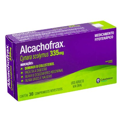 ALCACHOFRAX 335MG CATARINENSE 30 COMPRIMIDOS