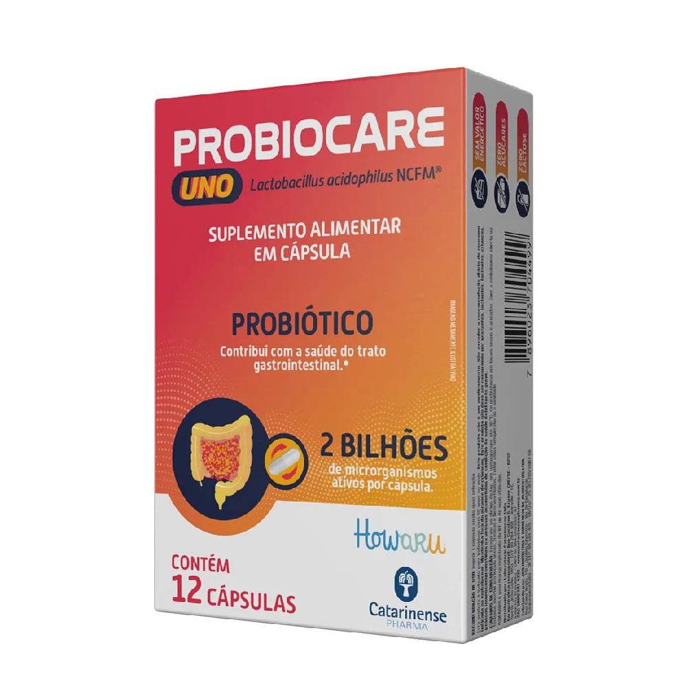 Probiotico Probiocare Uno 2 Bi 12 Capsulas