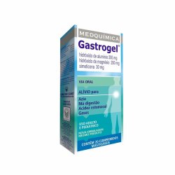 Gastrogel 20 Comprimidos Mastigáveis
