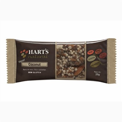 BARRA HARTS COCONUT E CHIA 25G