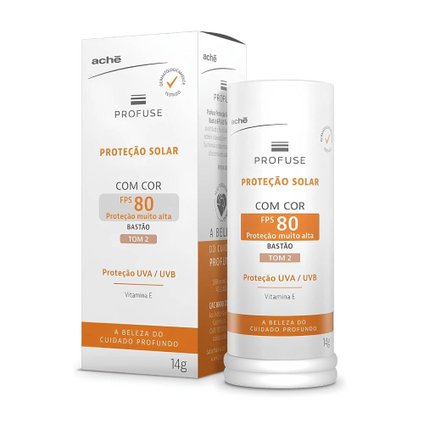 PROTETOR SOLAR FACIAL STICK PROFUSE TOM 2 FPS80 14G